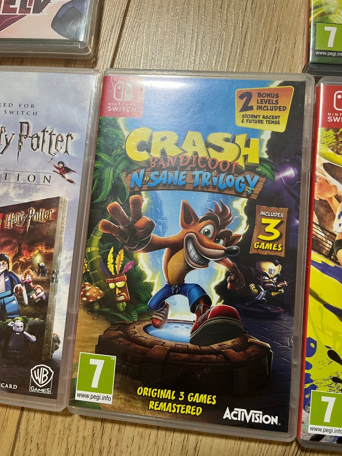 Crash Bandicoot N. Sane Trilogy Nintendo Switch, Spelcomputers en Games, Games | Nintendo Switch, Zo goed als nieuw, Ophalen of Verzenden