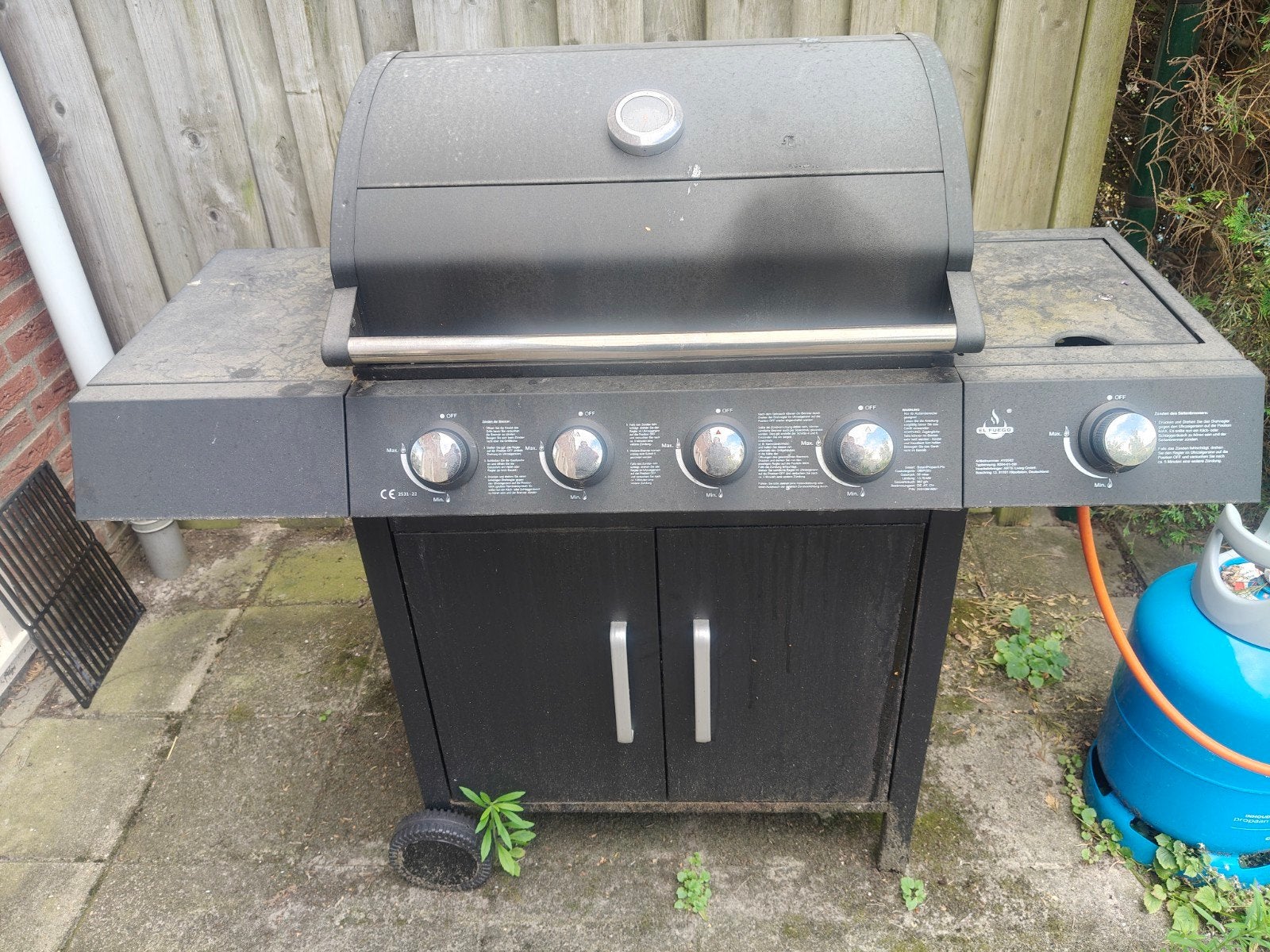 BBQ (gas) - onderdelen moeten vervangen worden, Ophalen, Gebruikt
