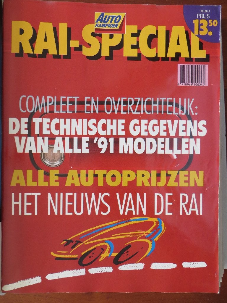 Autokampioen 3 1991 RAI-Special, Mazda 121 (test), ZX, Dakar, Ophalen of Verzenden, Nieuw, Mazda