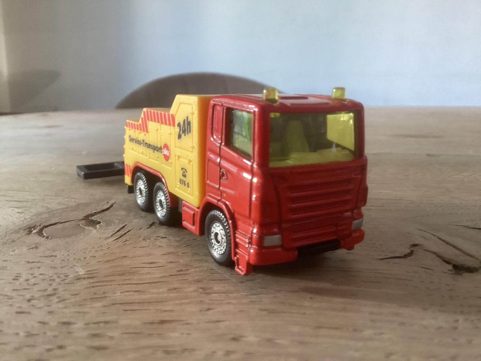 SIKU 1667 Scania R380 Bergingswagen Sleepwagen 24h Service, Hobby en Vrije tijd, Ophalen of Verzenden, Zo goed als nieuw, Bus of Vrachtwagen