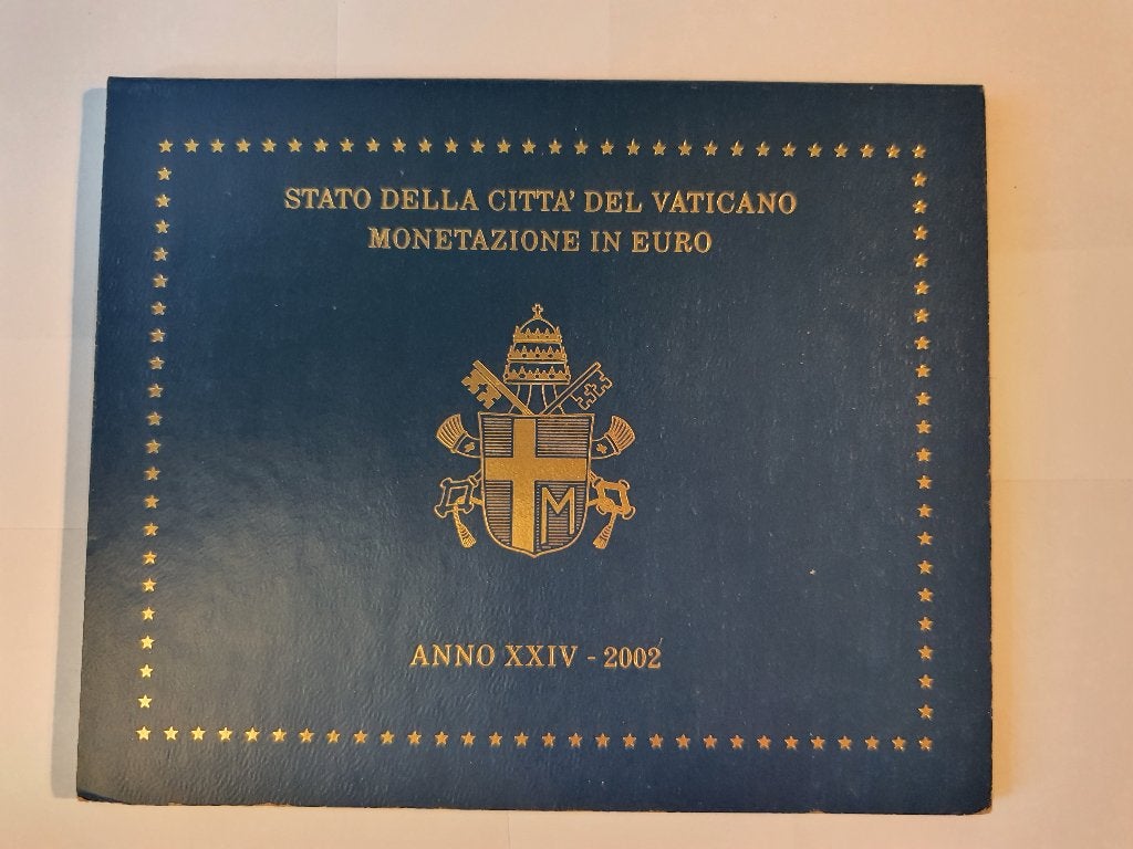Euro muntset Vaticaanstad 2002, Postzegels en Munten, Munten | Europa | Euromunten, Ophalen of Verzenden, Vaticaanstad, Overige waardes