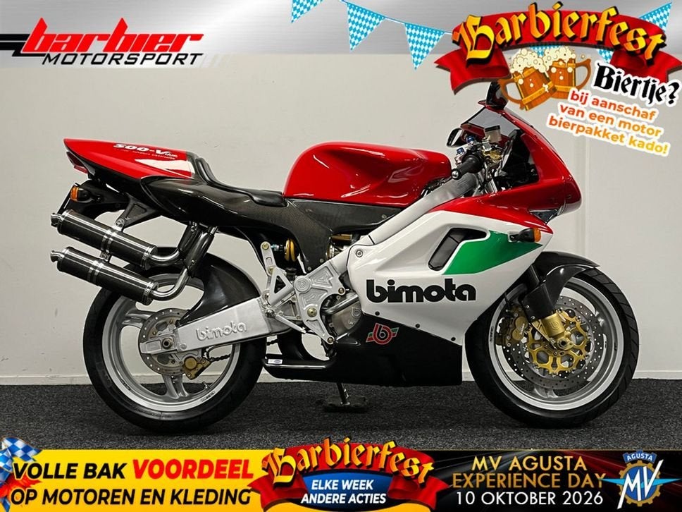 Bimota 500 V DUE (bj 1997), 2 cilinders, Motorrijbewijs A, Bedrijf, Onbekend