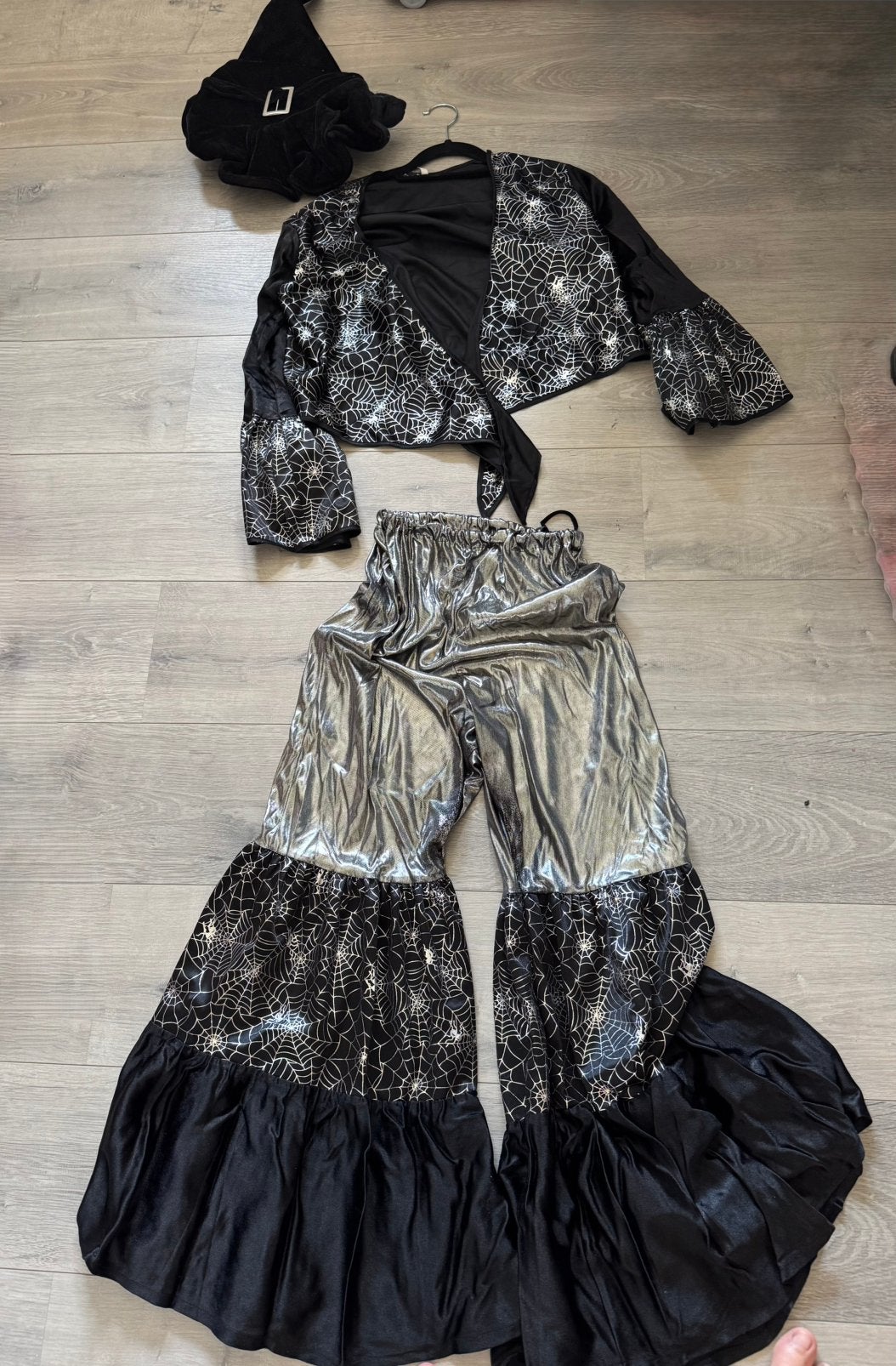 Heksen pak compleet! Maat 40, Kleding | Dames, Maat 38/40 (M), Ophalen of Verzenden, Zo goed als nieuw, Halloween