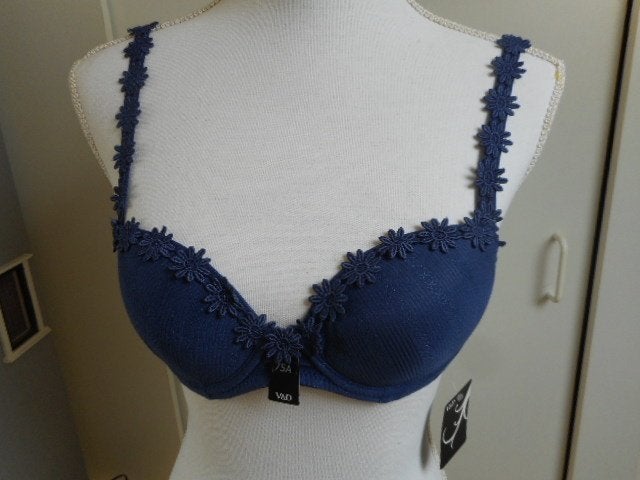 V&D BH 75A, V&D, Ophalen of Verzenden, Blauw, BH