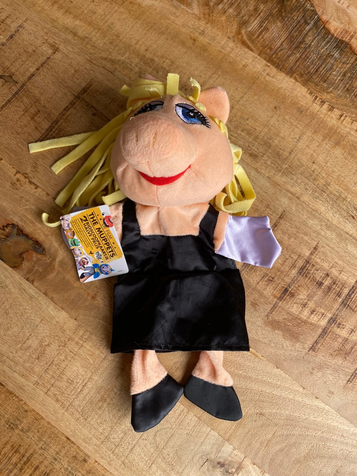Handpop miss piggy the muppets, Ophalen of Verzenden, Zo goed als nieuw, Overige typen