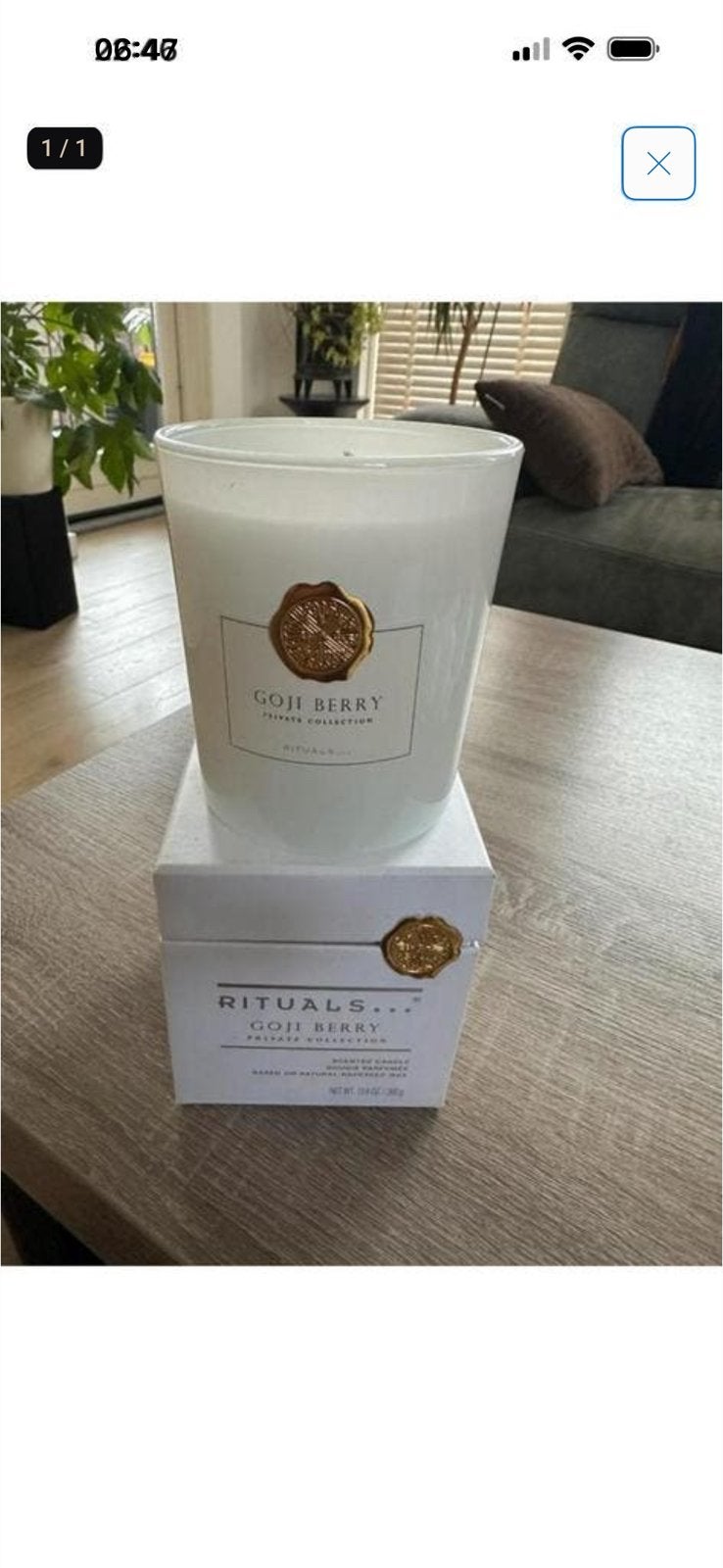 Rituals Goji Berry Geurkaars, Ophalen of Verzenden, Nieuw, Overige materialen, Minder dan 25 cm