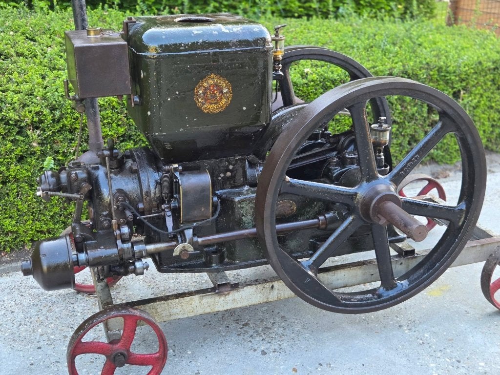 Ruston&Hornsby class AP 7½PK 1924, Doe-het-zelf en Verbouw, Motoren, Gebruikt, Overige typen, Minder dan 1400 rpm, Ophalen