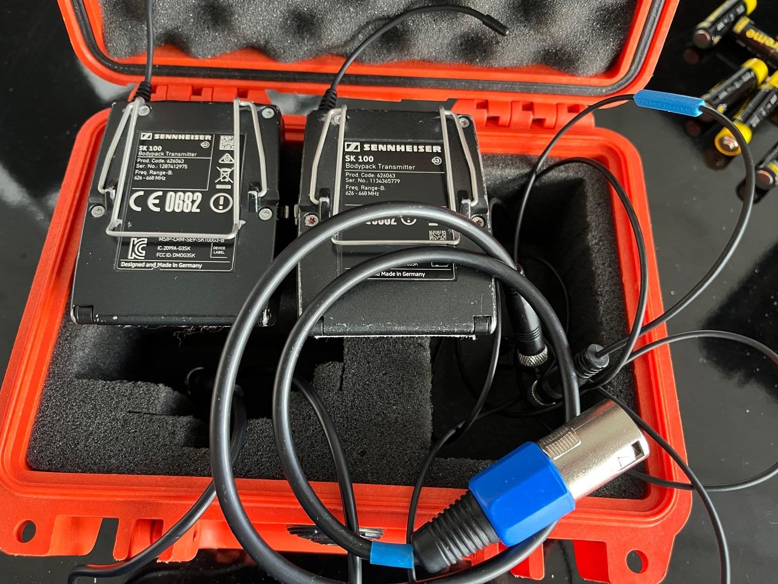 5x Sennheiser G4 Draadloze Microfoon Set, Ophalen, Gebruikt, Overige typen, Draadloos