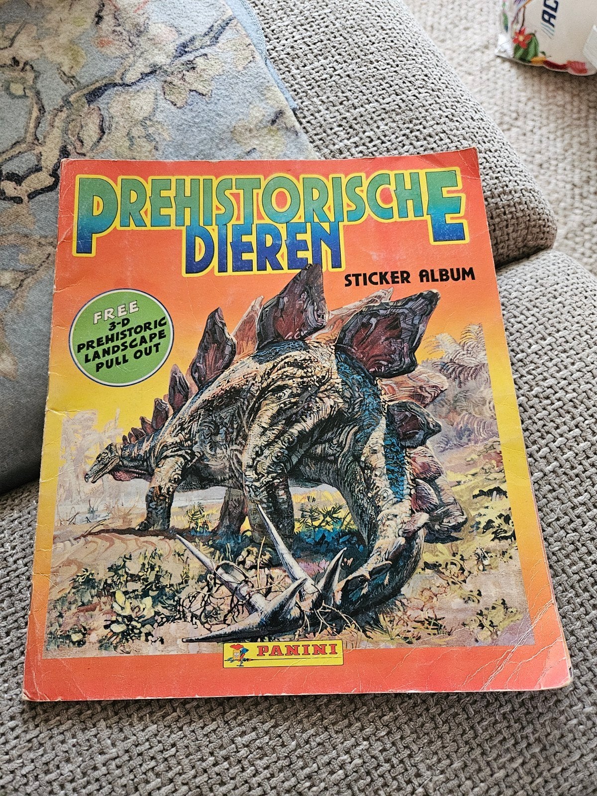Panini Prehistorische Dieren Sticker Album, Boeken, Ophalen of Verzenden