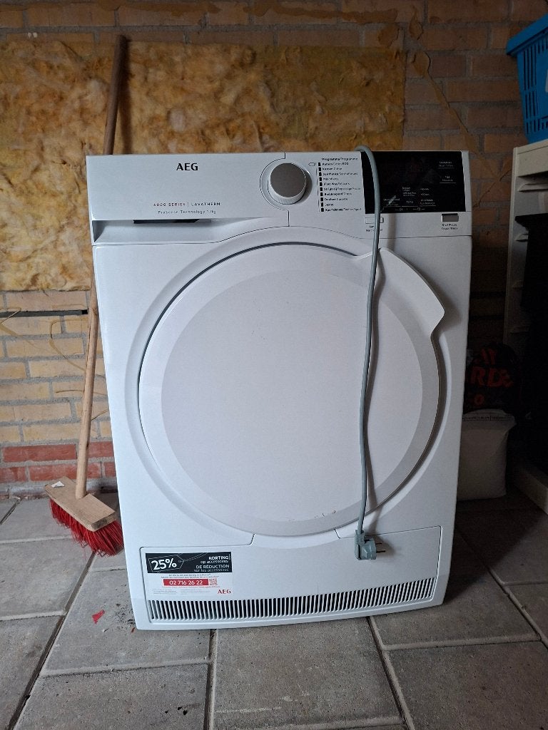Droger, Witgoed en Apparatuur, Ophalen, Zo goed als nieuw, Voorlader, 85 tot 90 cm