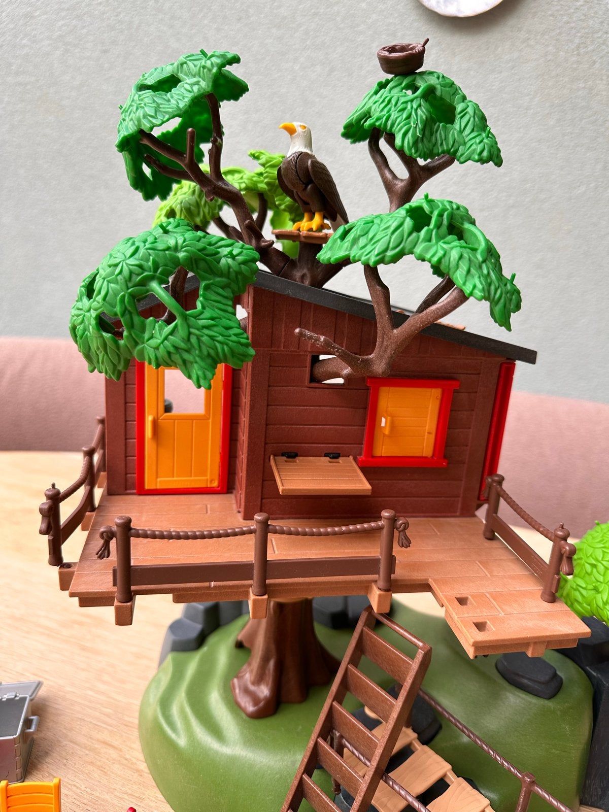Playmobil Boomhut met Dieren en Accessoires, Ophalen of Verzenden, Gebruikt