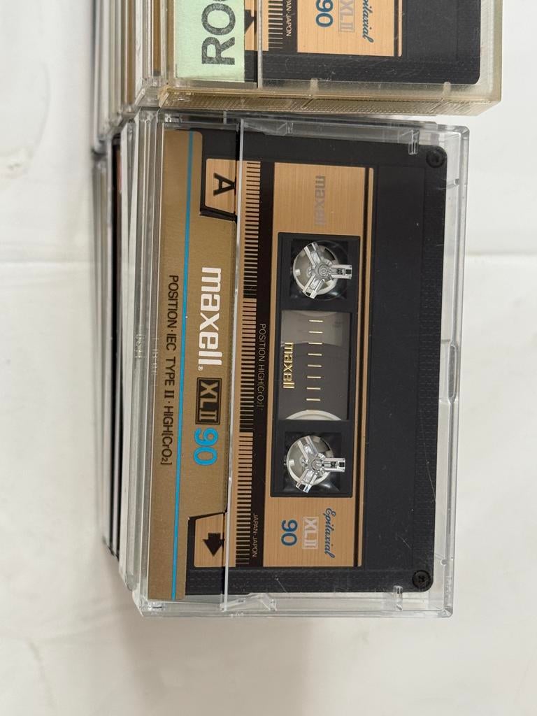 Maxell XLII 90 Cassettebandjes - Zo goed als nieuw, 2 t/m 25 bandjes, Overige genres, Maxell, Ophalen of Verzenden