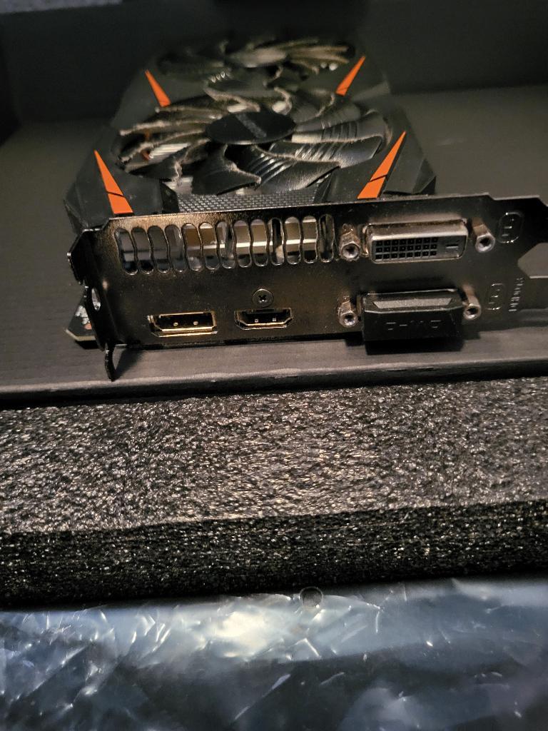 geforce GTX 1060 videokaart, Ophalen, Gebruikt, Minder dan 4 GB, Gigabyte