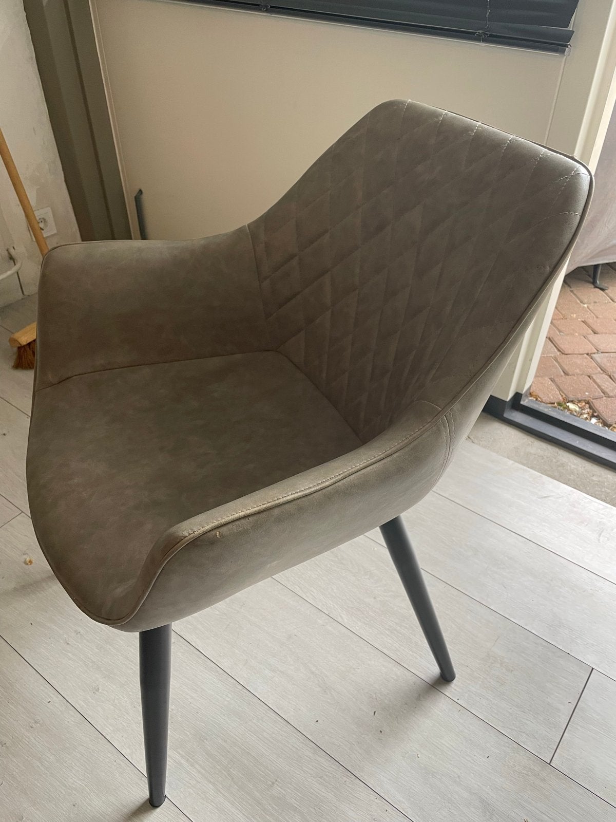 4x Havana Eetkamerstoelen - 2 Nieuw, 2 Z.G.A.N., Huis en Inrichting, Stoelen, Ophalen, Zo goed als nieuw, Vier, Stof