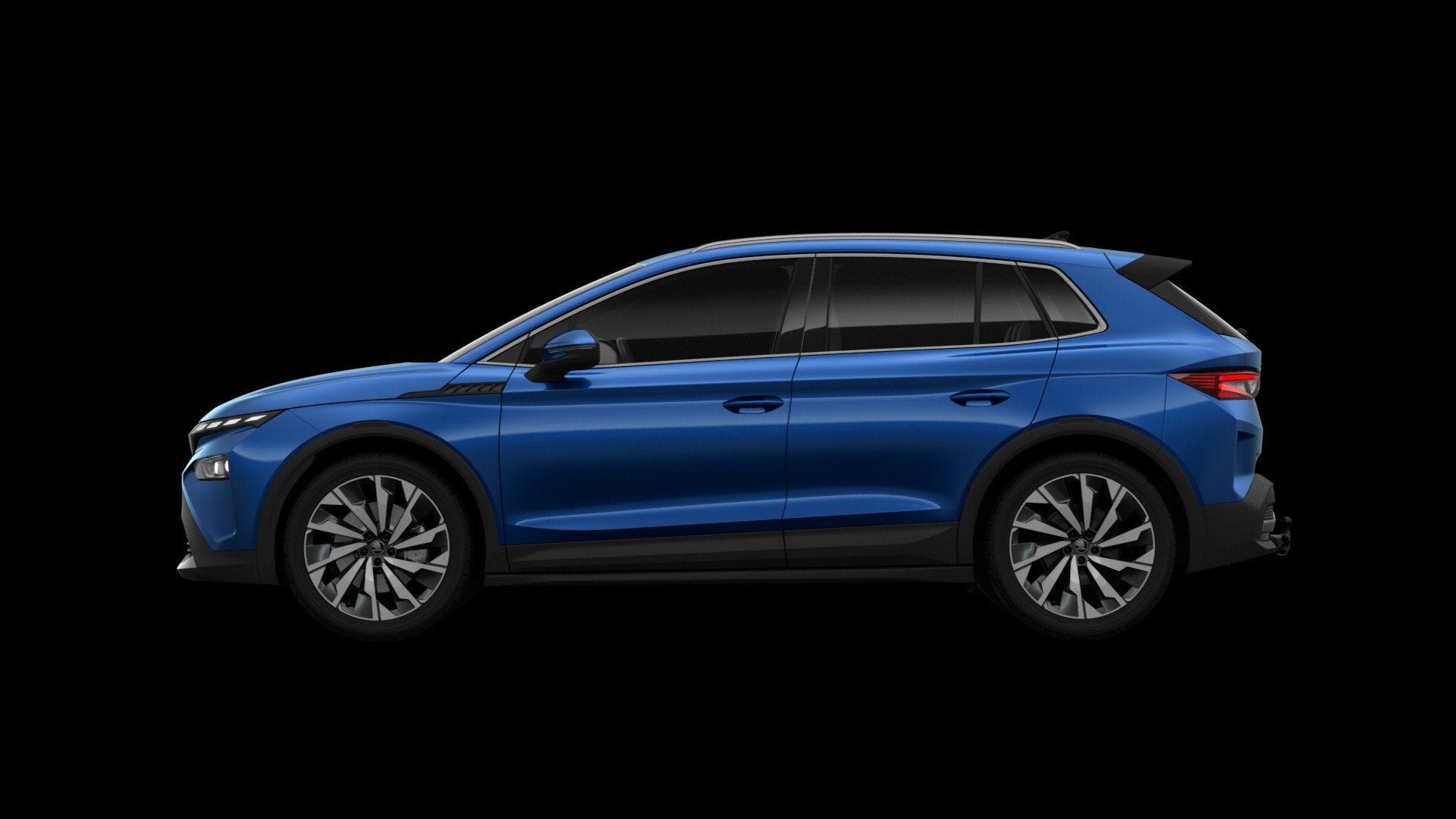 Skoda Elroq 85 286pk Business Edition | 21" Velgen | Trekhaa, Auto's, Automaat, 12 maanden, Achterwielaandrijving, Blauw
