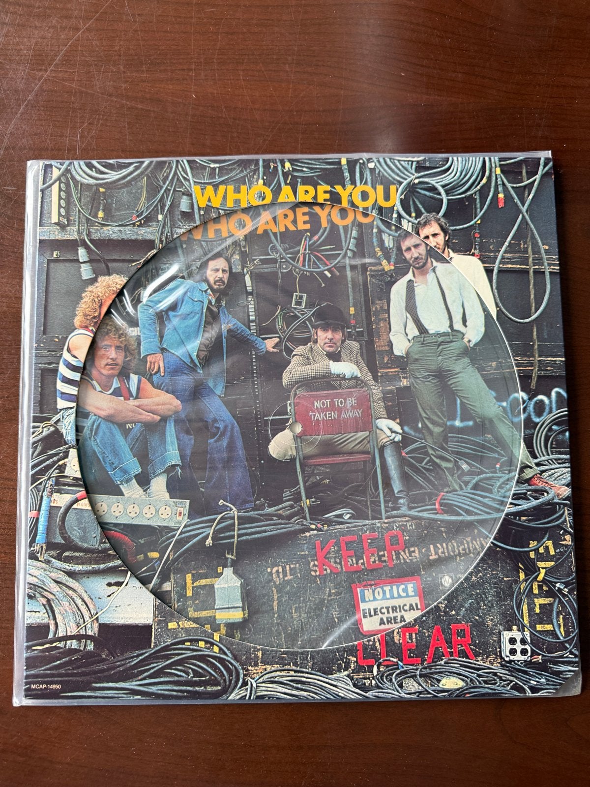 The Who - Who Are You (Picture Disc), Cd's en Dvd's, LP, Ophalen of Verzenden, Zo goed als nieuw, Picture disc