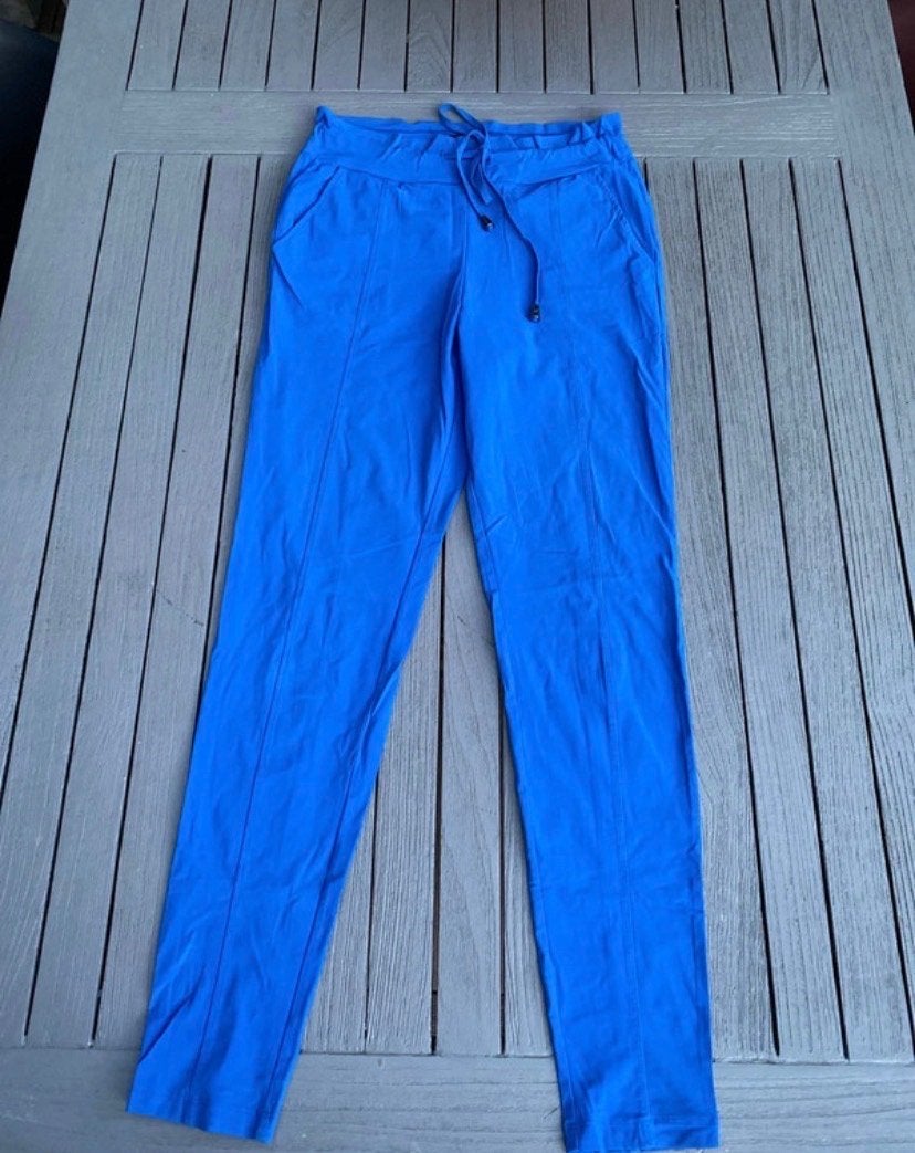 Mi Piace kobaltblauwe broek maat M, Maat 38/40 (M), Blauw, Ophalen of Verzenden, Zo goed als nieuw
