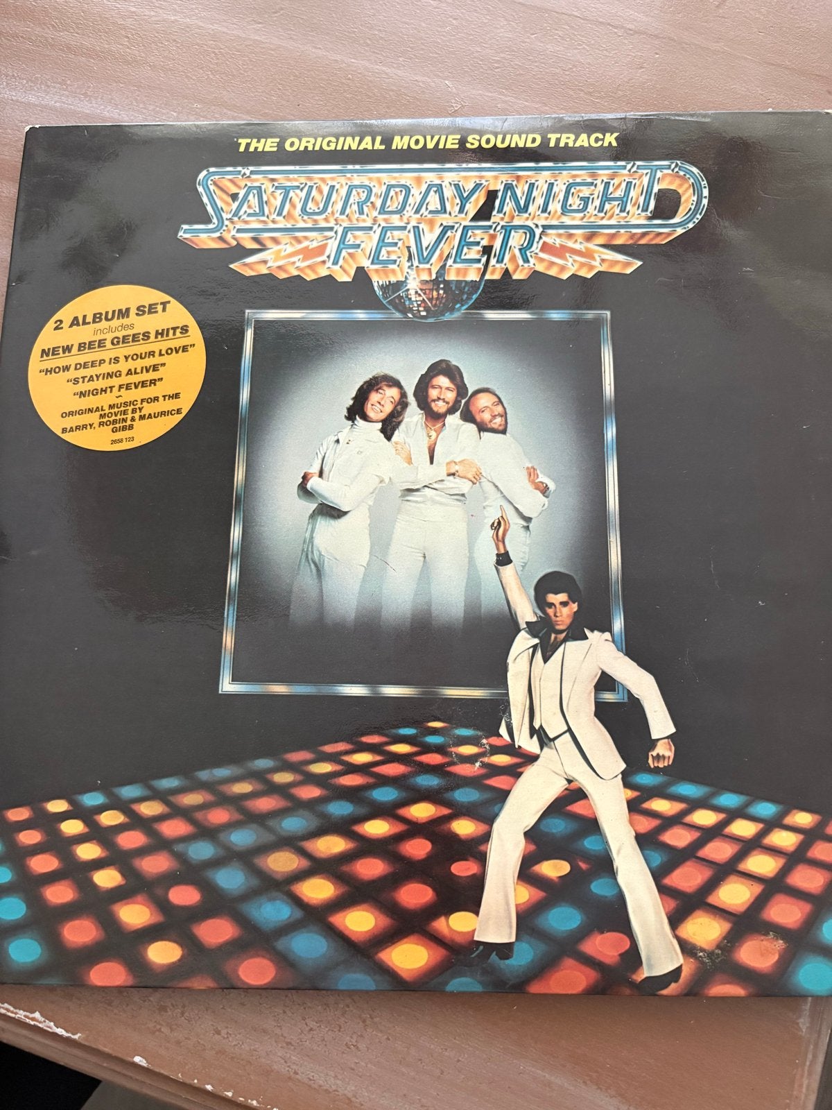 Saturday Night Fever Soundtrack LP - Bee Gees, Gebruikt, Pop, Ophalen of Verzenden, 12 inch