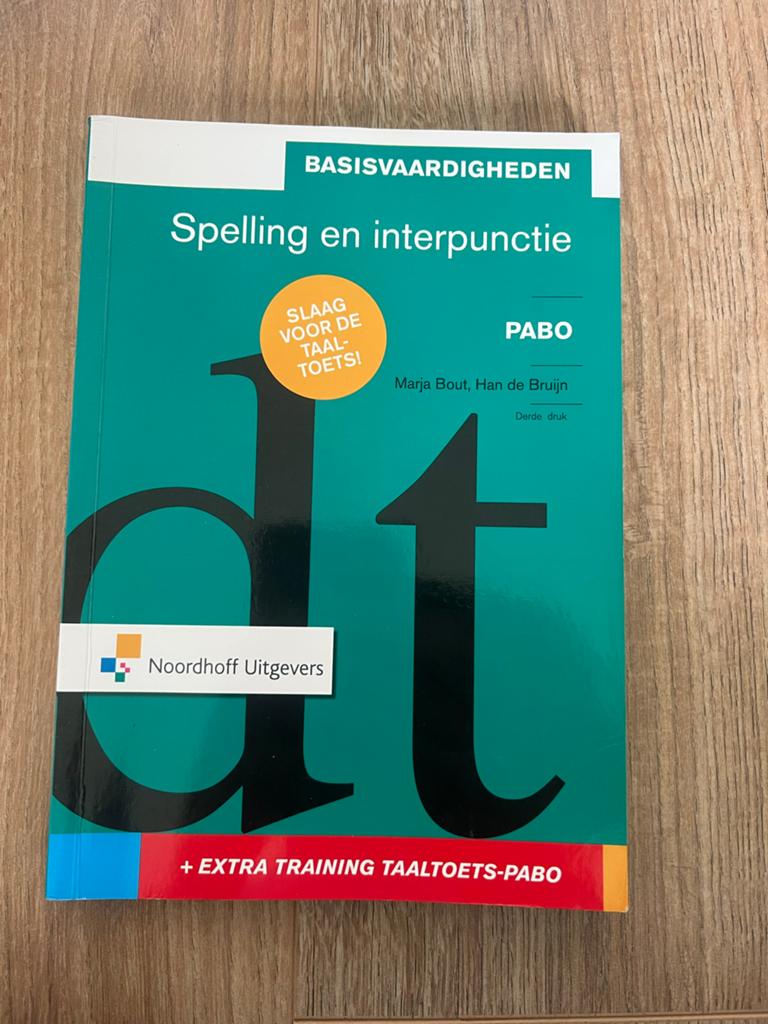 Marja Bout - Basisvaardigheden spelling en interpunctie, Boeken, Ophalen of Verzenden, Zo goed als nieuw, Marja Bout; Han de Bruijn