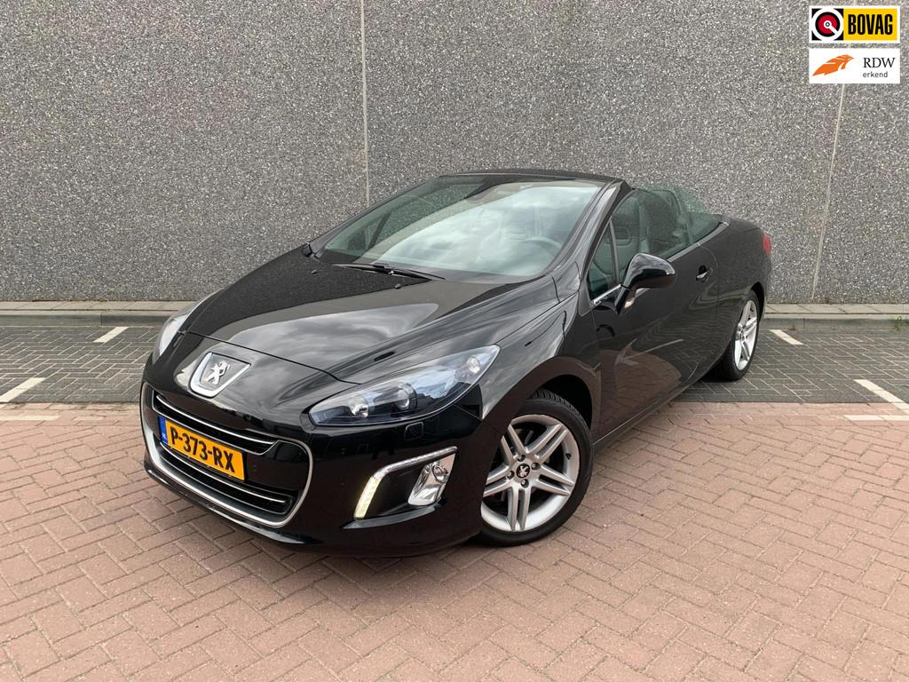 Peugeot 308 CC 1.6 THP Féline | TREKHAAK | NAVI | LEDER | C, Euro 5, Gebruikt, Zwart, Cabriolet