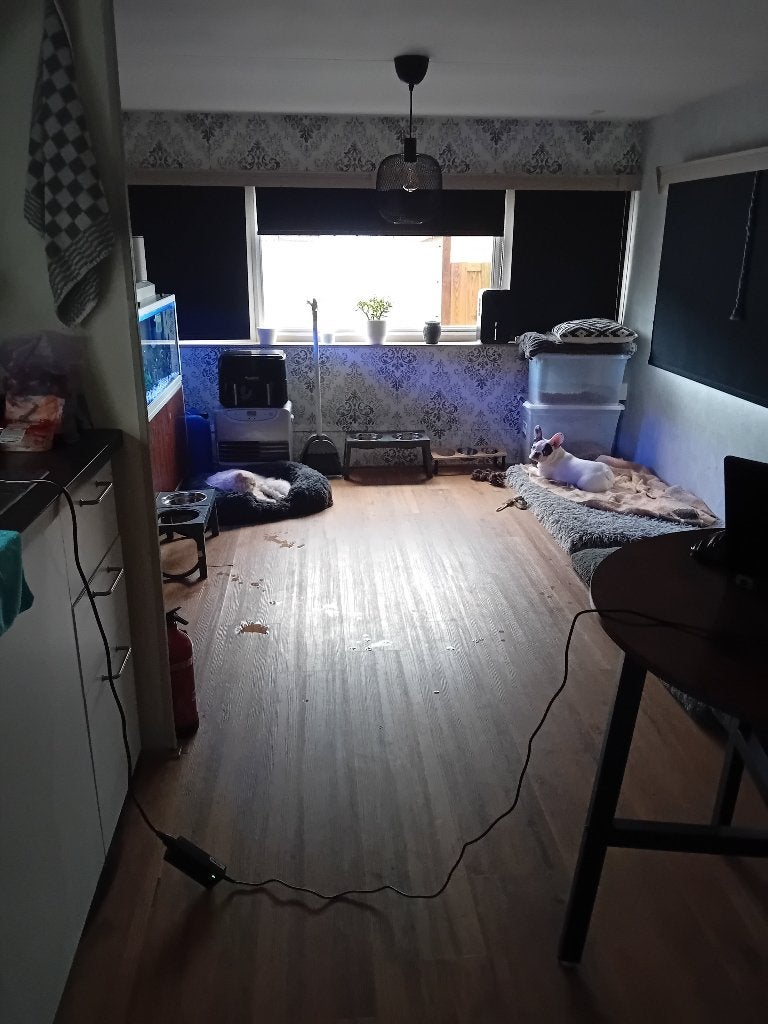 Stacaravan met grote aanbouw, Caravans en Kamperen, Stacaravans, Tot en met 2