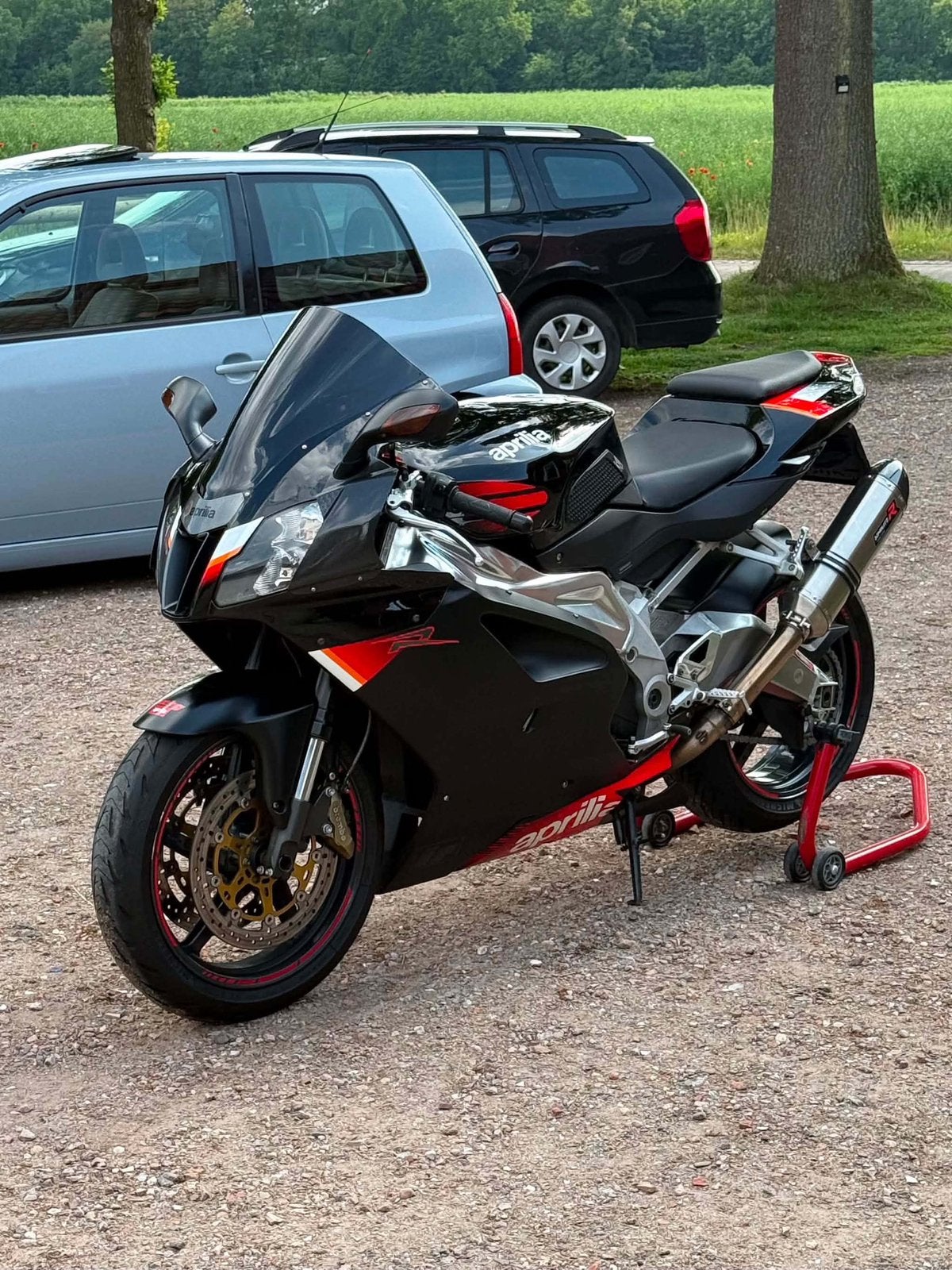 Aprilia RSV 1000R!, Ophalen