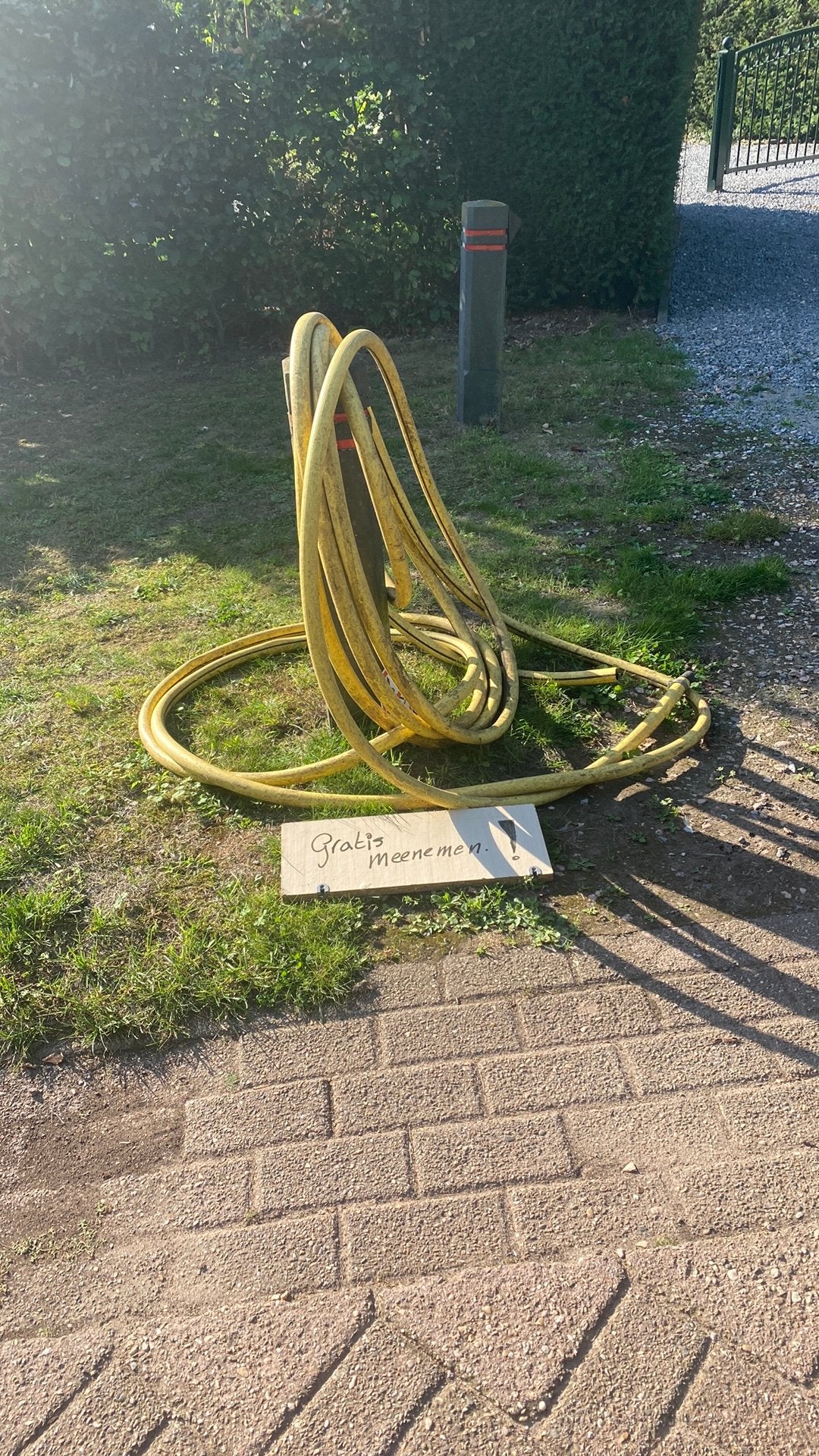 Waterslang, Ophalen, Zo goed als nieuw, Tuinslang