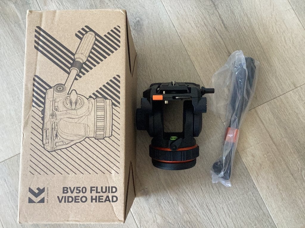 K&F concept Fluud video head en acc., Ophalen, Nieuw, Balhoofd