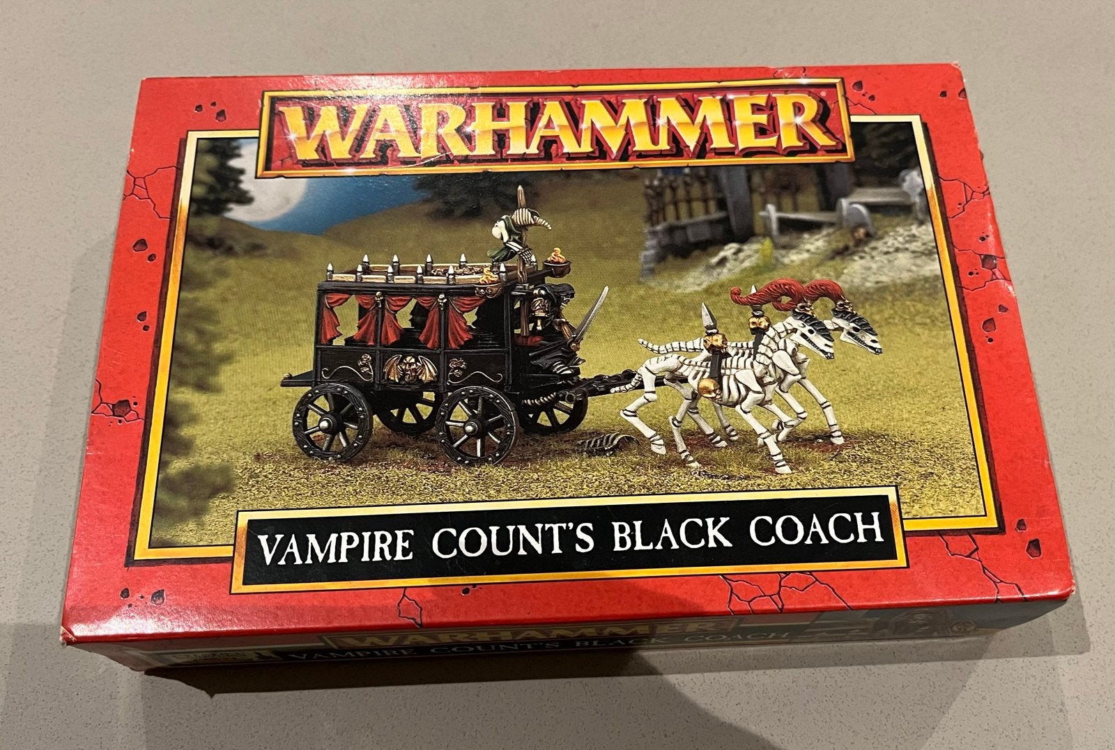 Warhammer Vampire Counts Black Coach (Nieuw in doos), Hobby en Vrije tijd, Ophalen of Verzenden, Nieuw, Warhammer, Figuurtje(s)