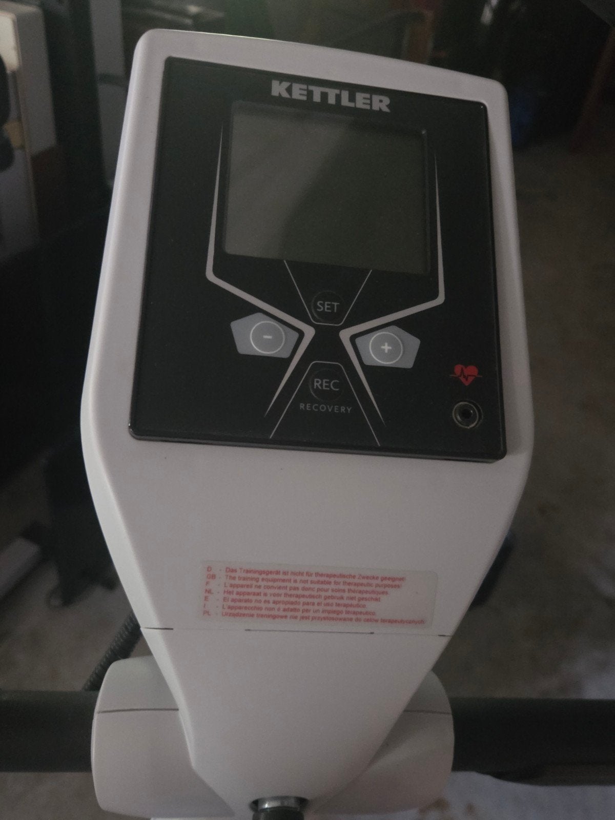 Kettler Polo M Hometrainer - Zo goed als nieuw, Ophalen, Zo goed als nieuw, Metaal, Benen