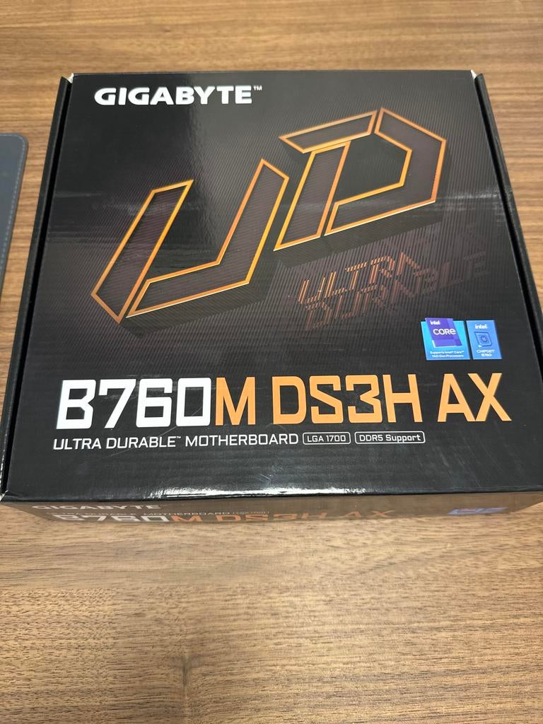 Gigabyte B760M DS3H AX Moederbord - LGA 1700, DDR5 NIEUW!, Computers en Software, Moederborden, Ophalen of Verzenden, Nieuw, Intel