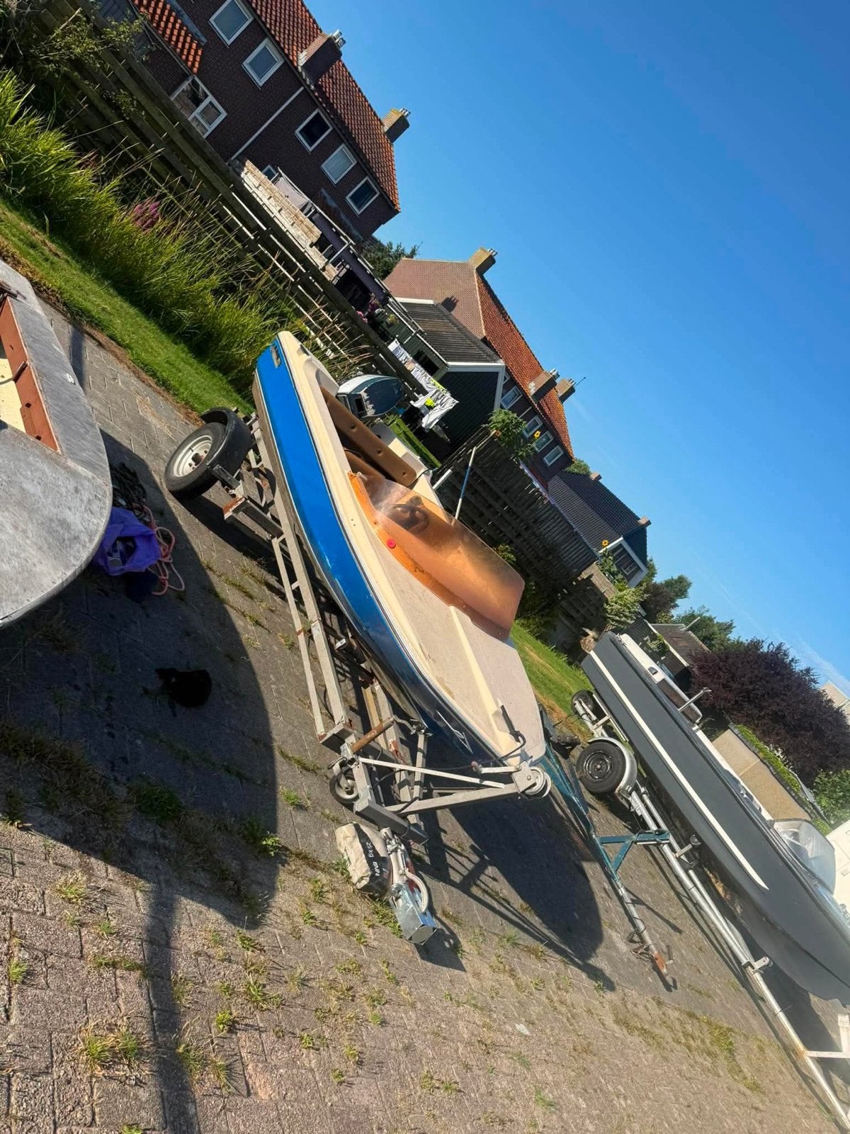 Beekman speedboot met 40 pk Yamaha motor, Ophalen, Gebruikt, Beekman, Buitenboordmotor