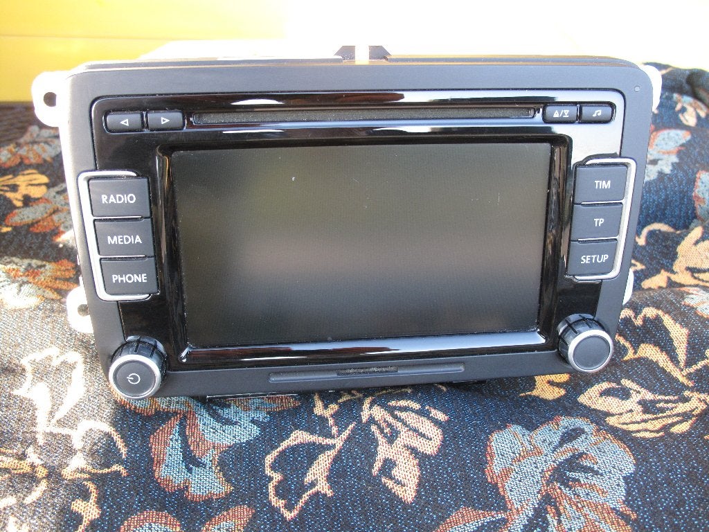 RCD 510 volkswagen autoradio, Ophalen of Verzenden, Zo goed als nieuw