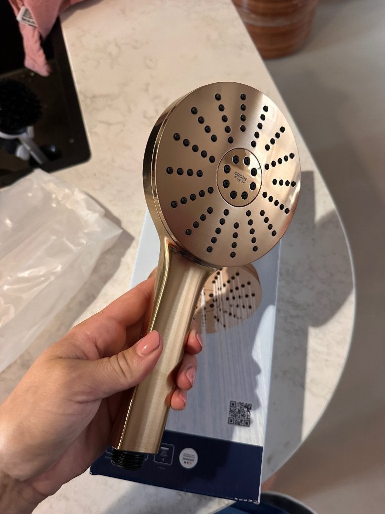 Grohe Vitalio Joy+ handdouche - Roségoud, Ophalen of Verzenden, Nieuw, Douche
