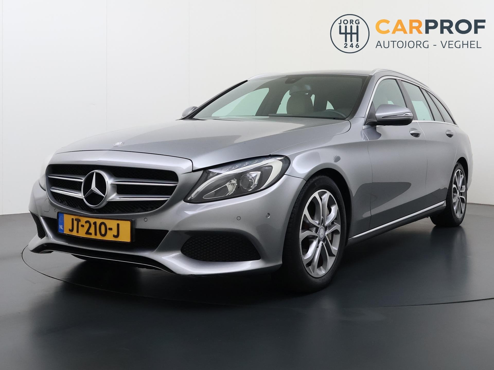 Mercedes-Benz C-klasse Estate 350 e Lease Edition, Automaat, Achterwielaandrijving, Gebruikt, Leder en Stof