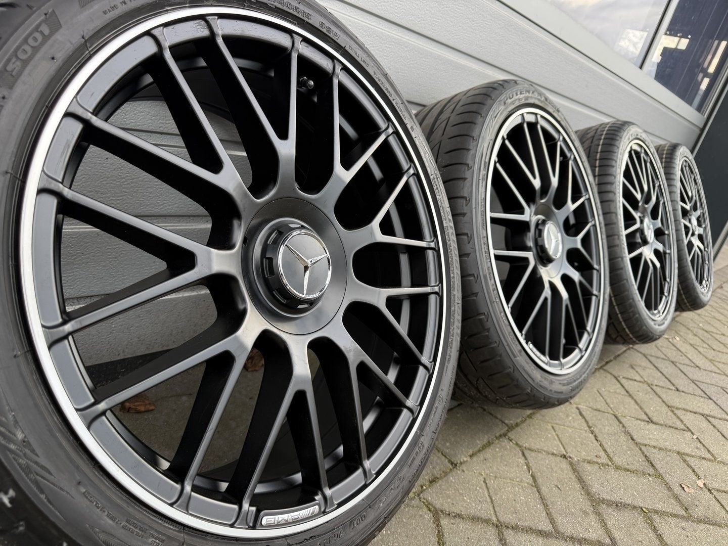 19” Mercedes S206 W206 C300E C350E AMG velgen zomerbanden, Auto-onderdelen, 19 inch, 255 mm, -, -