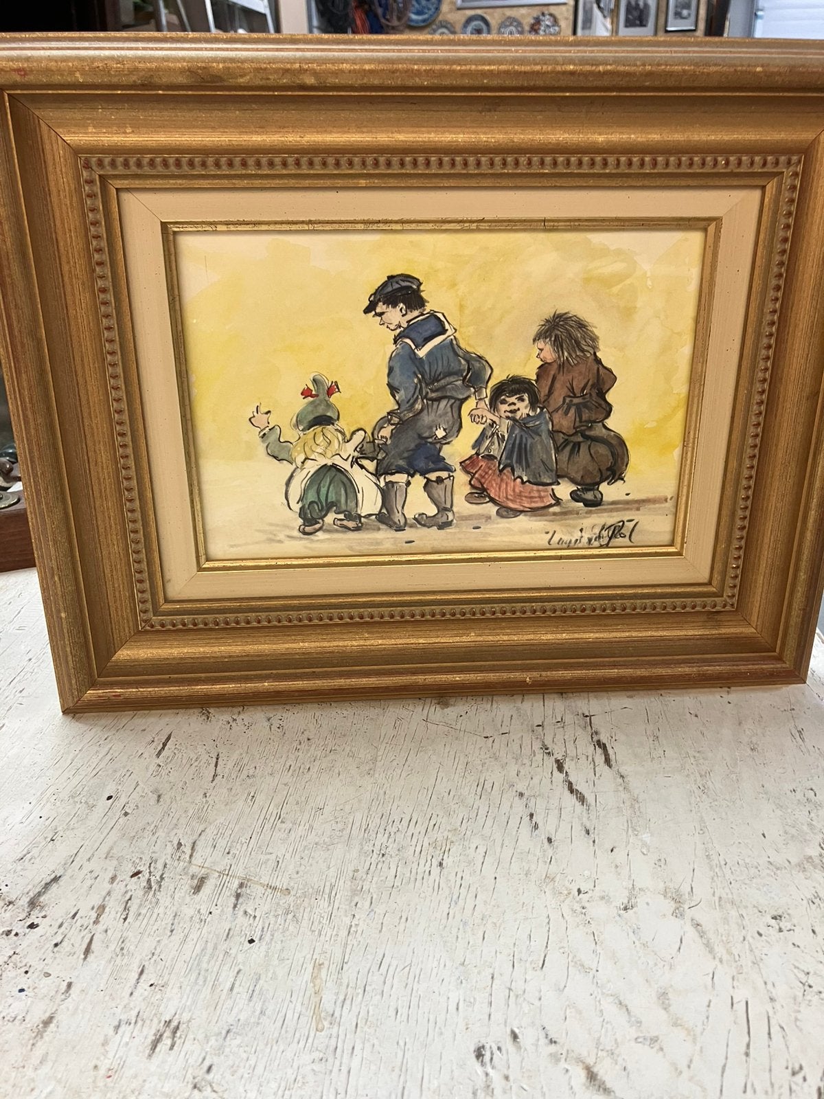 Aquarel, Ophalen of Verzenden
