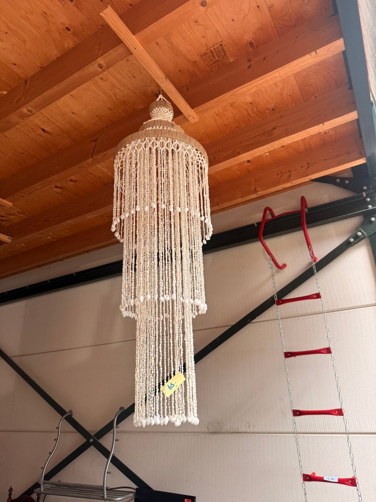 Schelpen lamp / hanger, Ophalen, Zo goed als nieuw