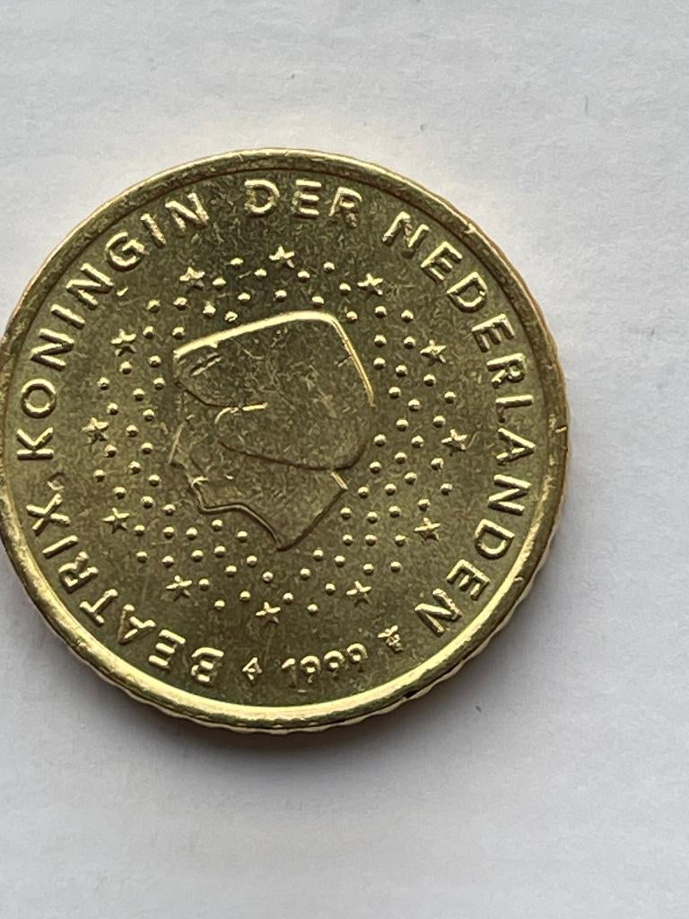 Nederland Euro munten 50 cent. van 2002 ,1999, Postzegels en Munten, Ophalen of Verzenden, Overige landen, 50 cent, Losse munt