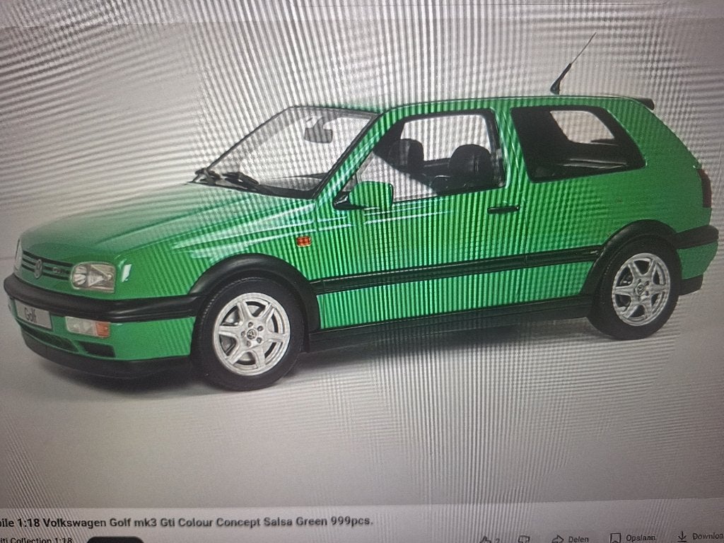 Volkswagen Golf 3 GTI Consept OT1187 Ottomobile 1/18, Ophalen of Verzenden, Nieuw, Auto, OttOMobile