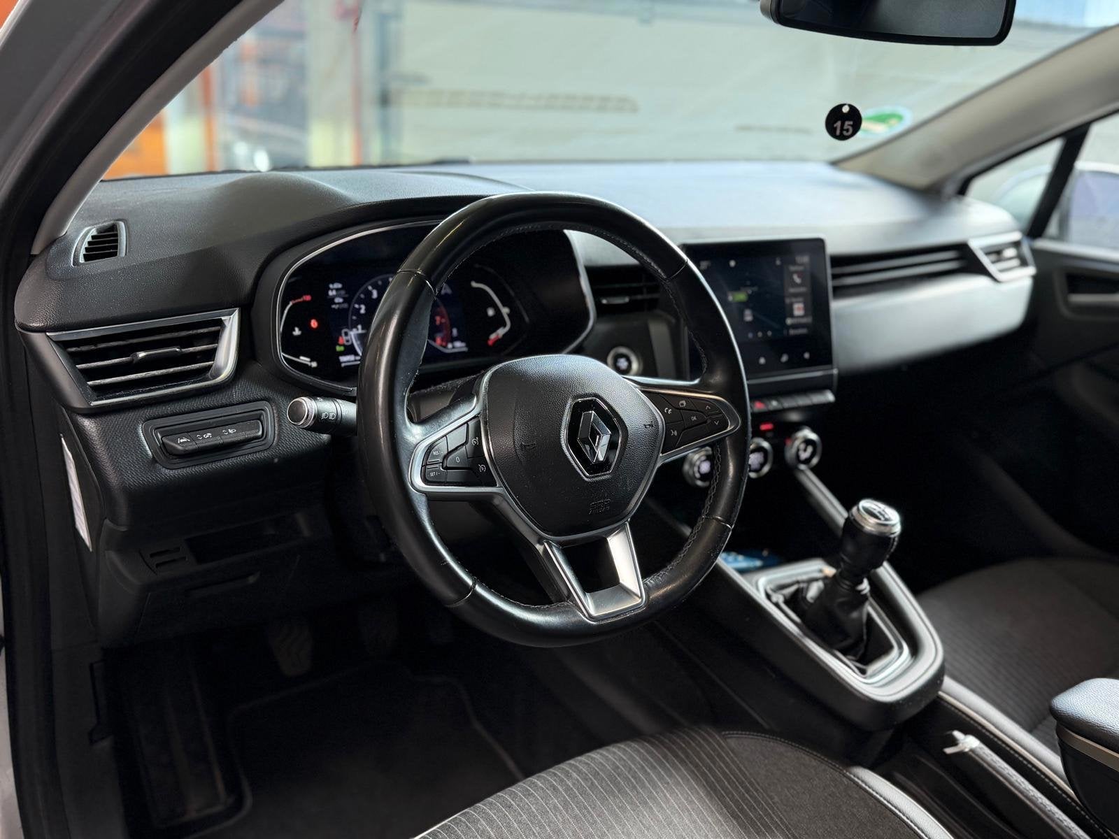 Renault Clio 1.0 TCe Intens Navi, Camera, Airco 1 jaar bovag, Auto's, Voorwielaandrijving, Dealer onderhouden, 101 pk, Gebruikt