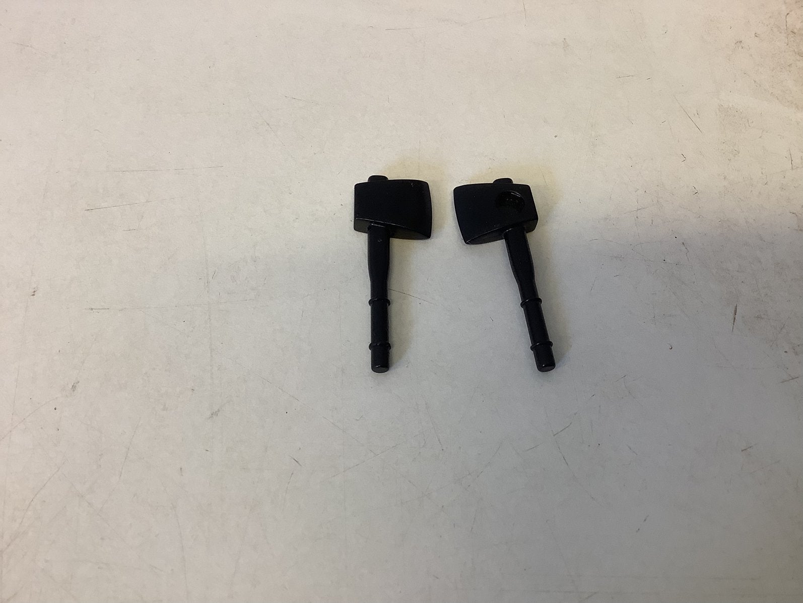 Lego minifiguur gereedschap bijl Fabuland zwart, Ophalen of Verzenden, Gebruikt, Losse stenen, Lego