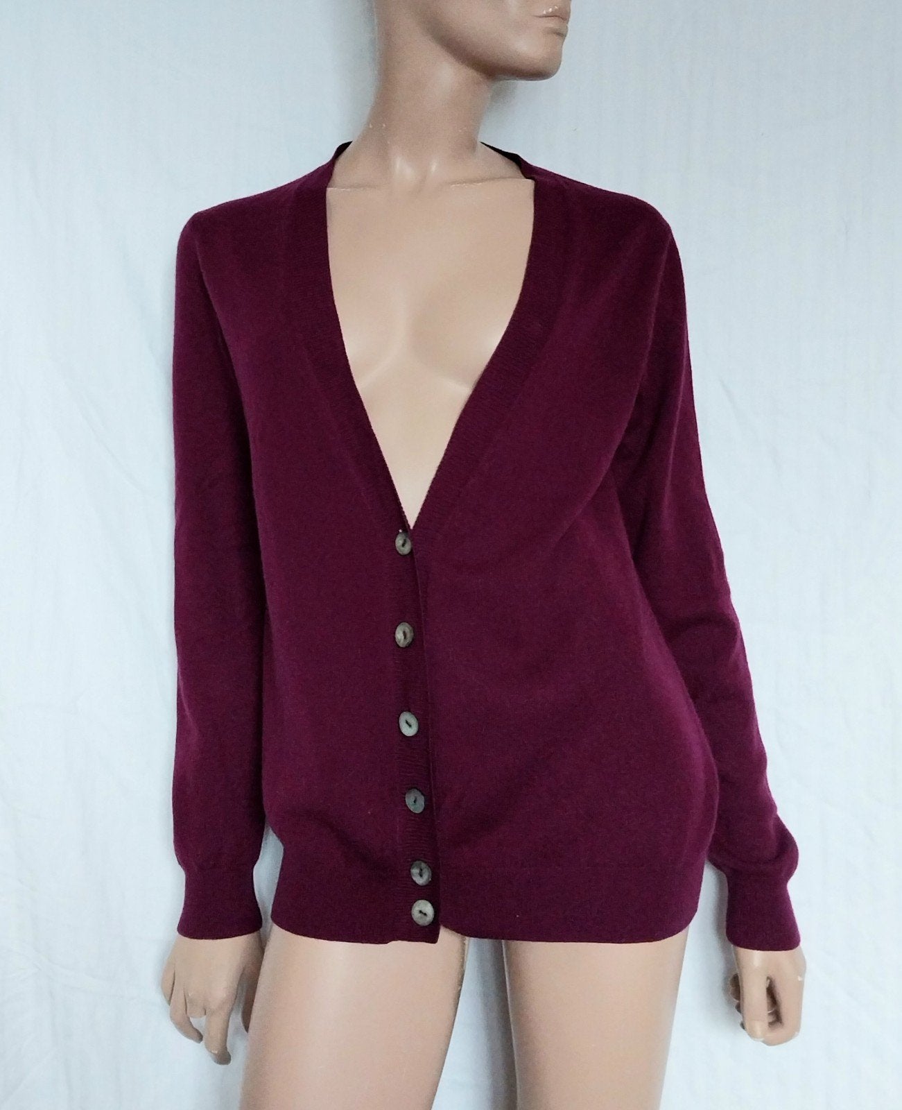 TINI CASHMERE Vest , Maat 40, Ophalen of Verzenden, Zo goed als nieuw, Maat 38/40 (M), Paars