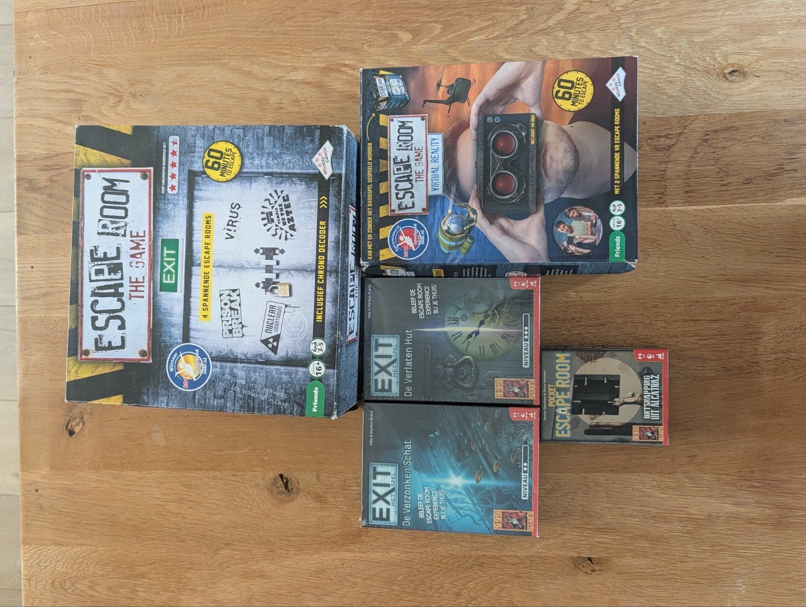 Escape games, 2 nog in het plastic + decoder 3D, Ophalen of Verzenden