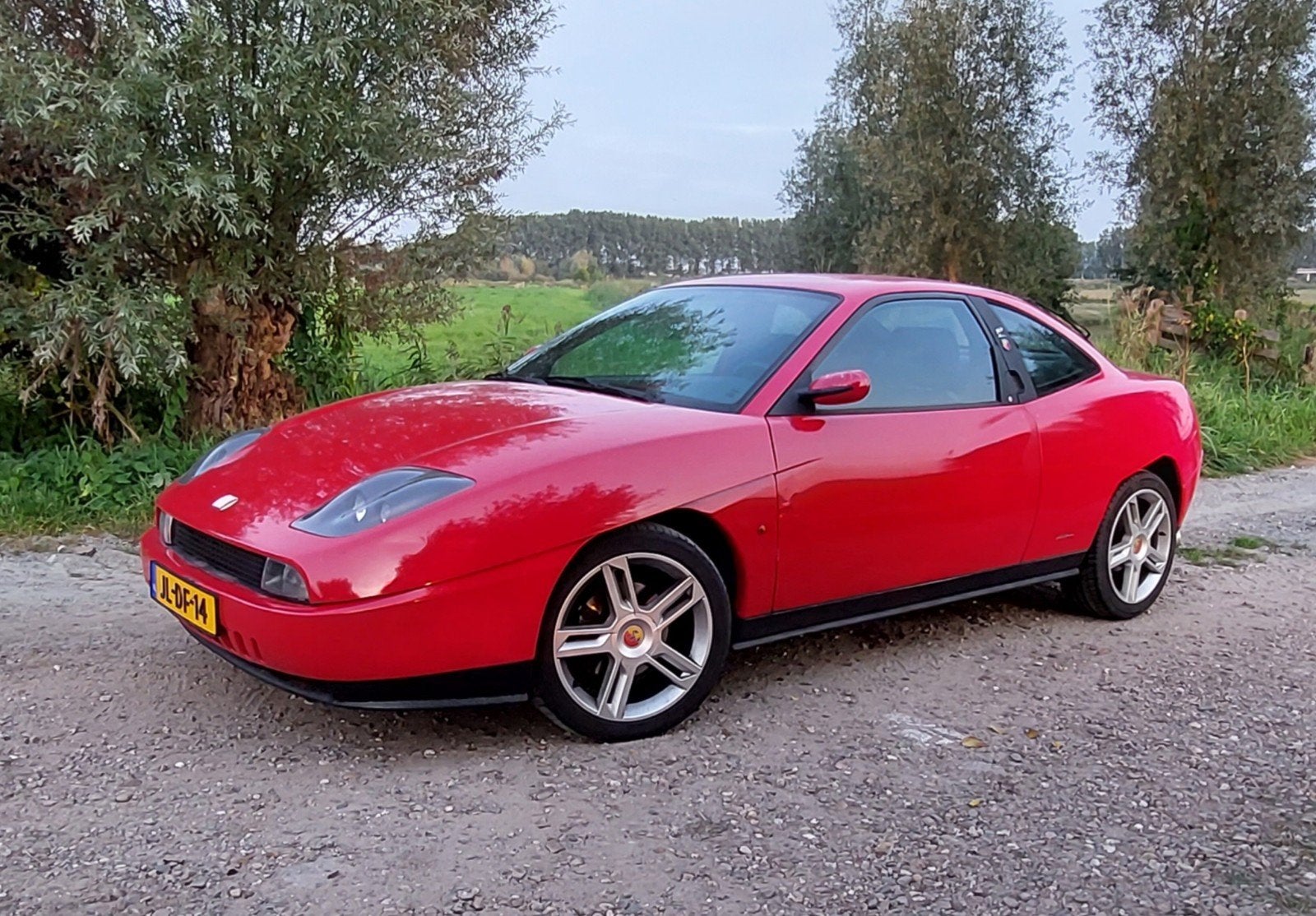 Fiat Coupe 2.0 Turbo PLUS 16V 1994 Rood, Voorwielaandrijving, 1995 cc, 1273 kg, Origineel Nederlands
