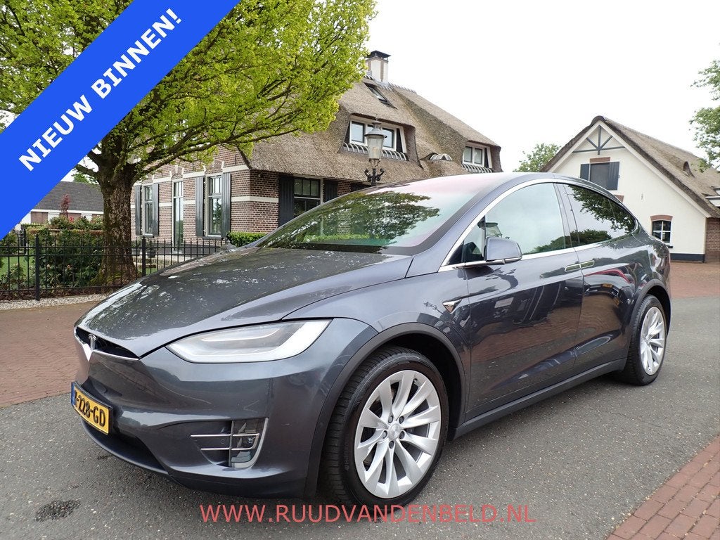 Tesla Model X Long Range Plus RAVEN SOH 91% / CCS / AUTOPILO, Automaat, Model X, Gebruikt, Zwart
