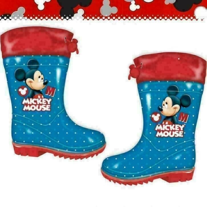 Mickey Mouse Regenlaarzen - Disney - Maat 22 - 26 - 28 - 30, Nieuw, Ophalen of Verzenden, Laarzen, Mickey Mouse