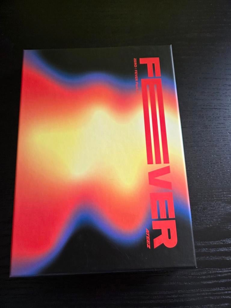 Kpop Ateez Fever part 2 A version, Ophalen of Verzenden, Zo goed als nieuw, Cd of Plaat