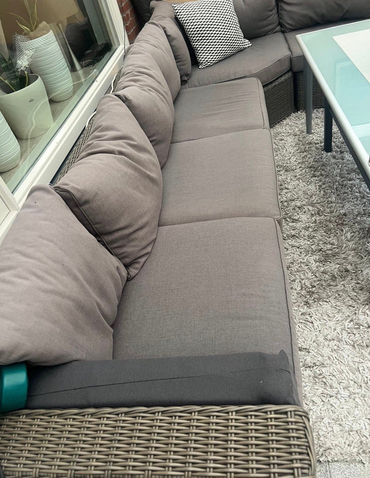 Loungeset, Tuin en Terras, Ophalen, Zo goed als nieuw