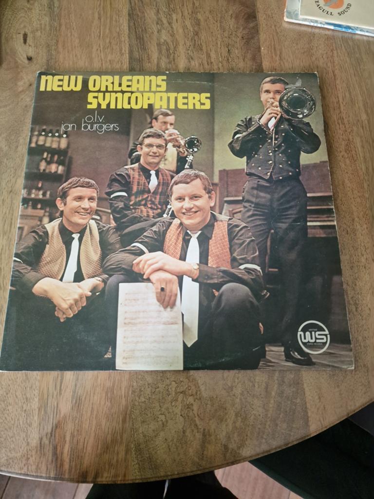 New Orleans Syncopaters o.l.v. Jan Burgers LP, Cd's en Dvd's, Vinyl | Jazz en Blues, 1960 tot 1980, Gebruikt, Ophalen of Verzenden